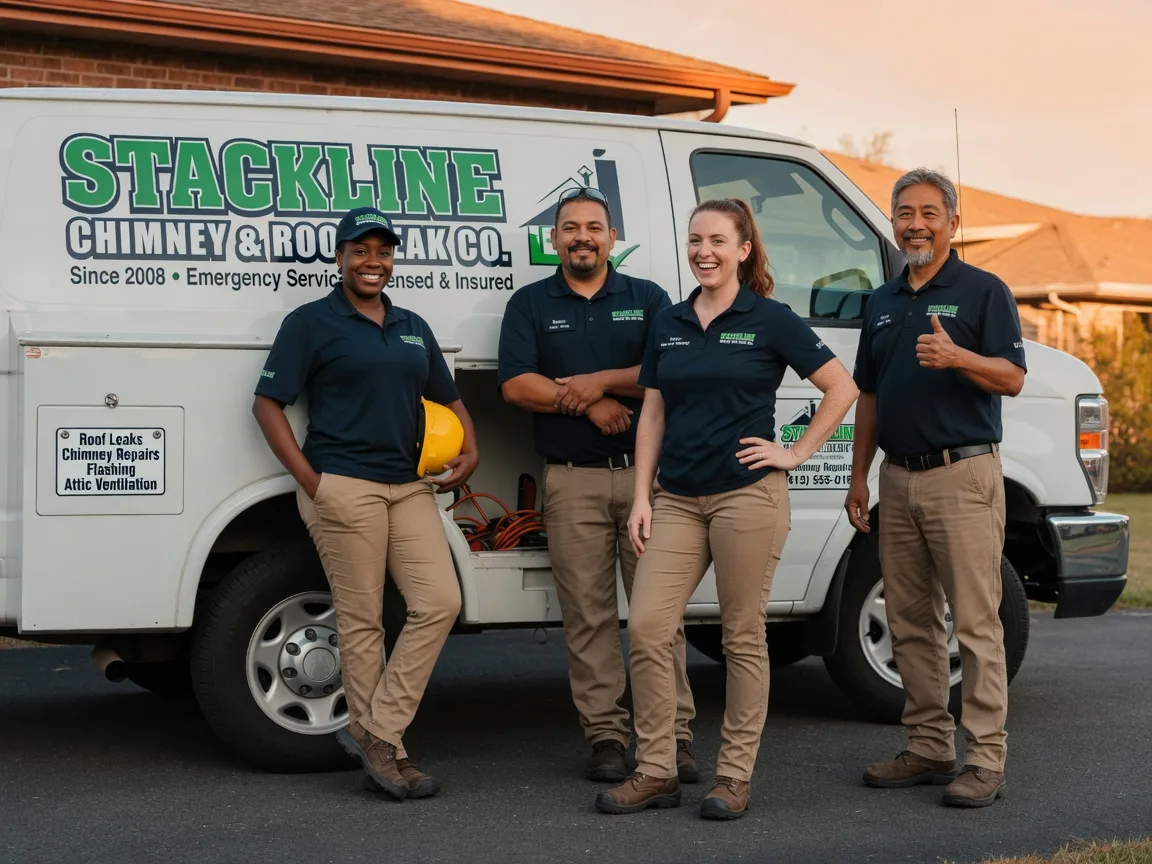 Chimney flashing repair company in Massillon, OH